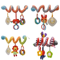newborn baby 0 12 months speelgoed plush stroller toys baby rattles mobiles cartoon animal hanging bell educational baby toys