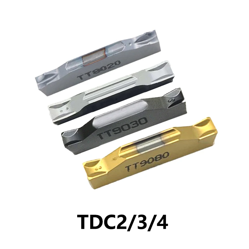 

Original TDC TDC2 TT8020 TDC2 TDC3 TDC4 Lathe Cutter Carbide Inserts Turning Tools Cutting CNC Blade