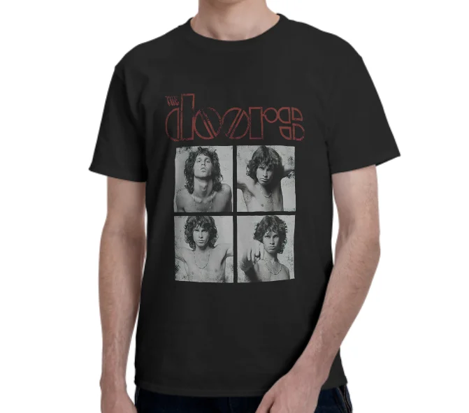 

Jimi Hendrix - Mens Flag Hendrix T-Shirt