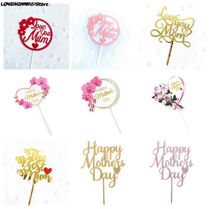Decoration For Mother`s Day Gift Cupcake Dessert Supplies