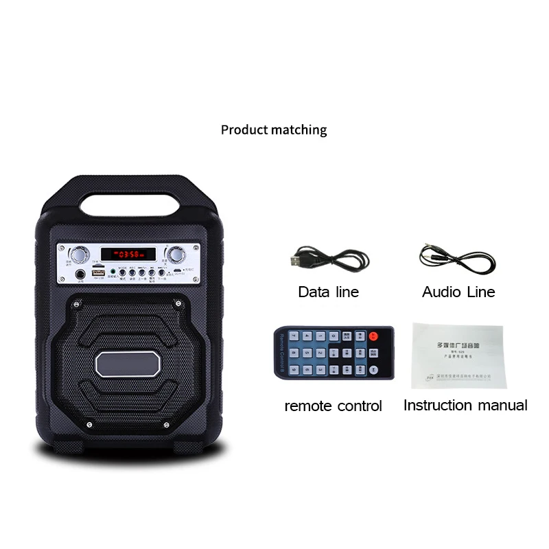Беспроводная портативная bluetooth колонка динамик высокой мощности 400 Вт Bluetooth