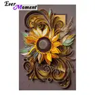 Алмазная 5d-картина с подсолнухами и растениями, f2310