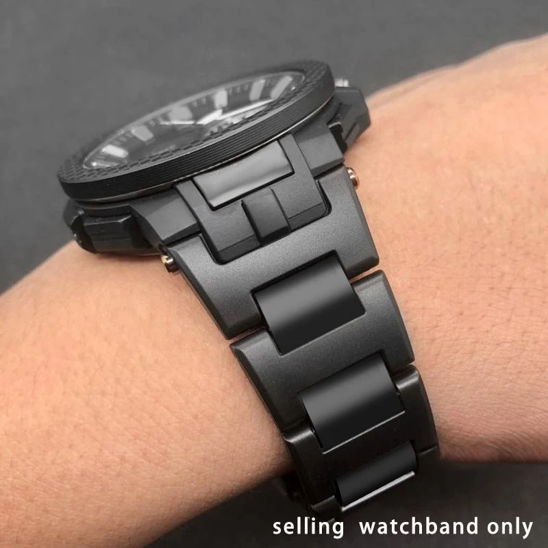 For Casio 5480 PRW-7000/7000fc Light Plastic Steel Watch Strap Protrek Sport Watchband Sories