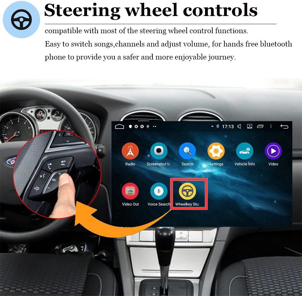 Для Skoda Octavia 3 A7 2013 автомобильный Радио Мультимедиа Видео плеер навигация gps Android 9,0 No 2din Восьмиядерный