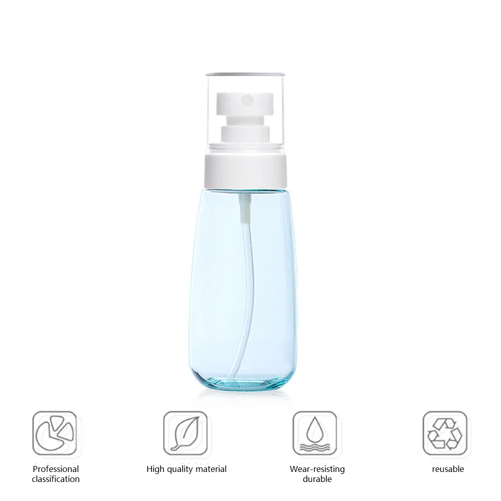 

Refillable Bottles Travel Transparent Portable Plastic Perfume Atomizer Empty Spray Bottle 60ml Fine Mist Sprayer Containers