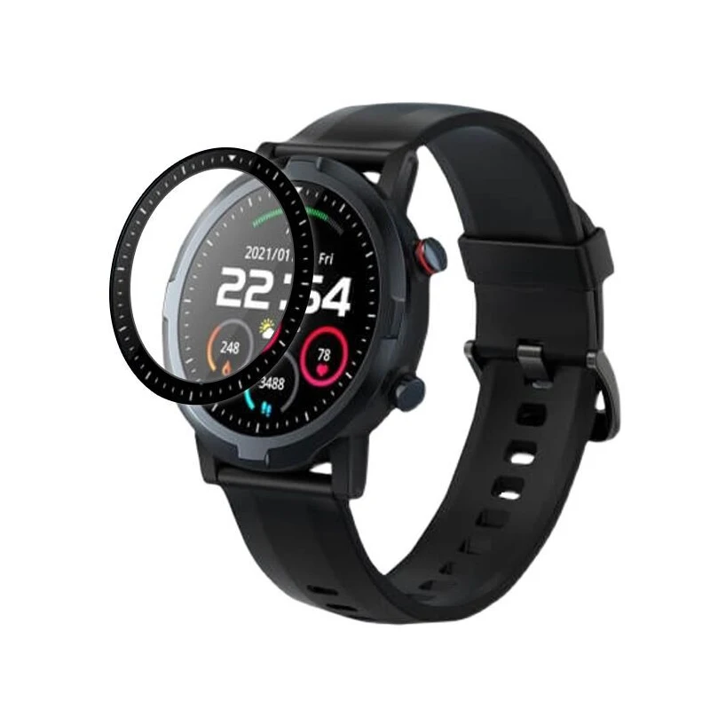 

3D искривленная полноразмерная защитная пленка защитная крышка для Haylou Смарт-часы RT LS05S спортивные Фитнес Smartwatch Экран протектор