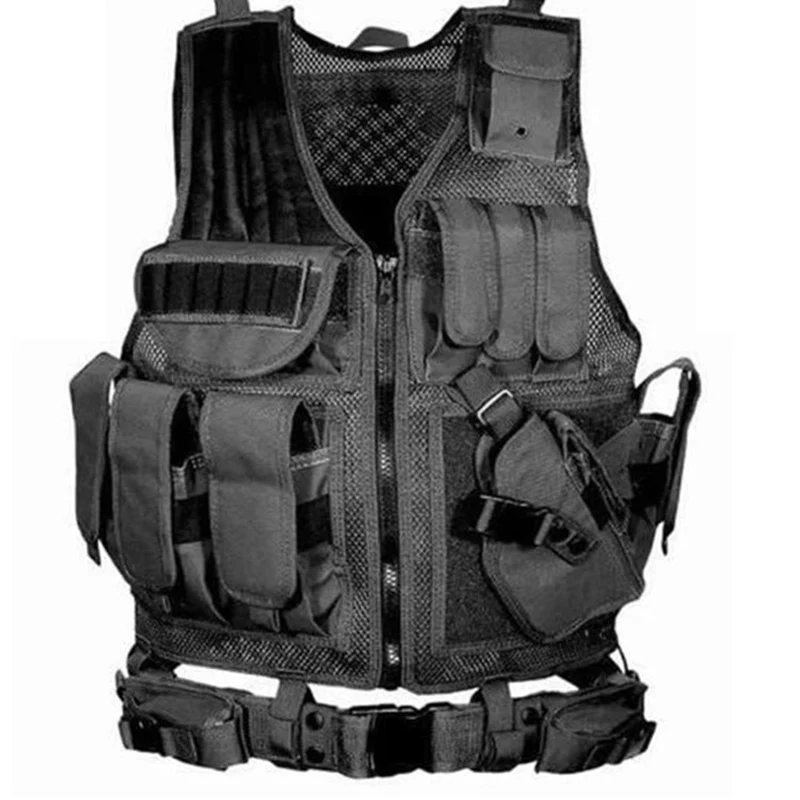 Мужской пуленепробиваемый жилет камуфляжный боевой униформа безопасности