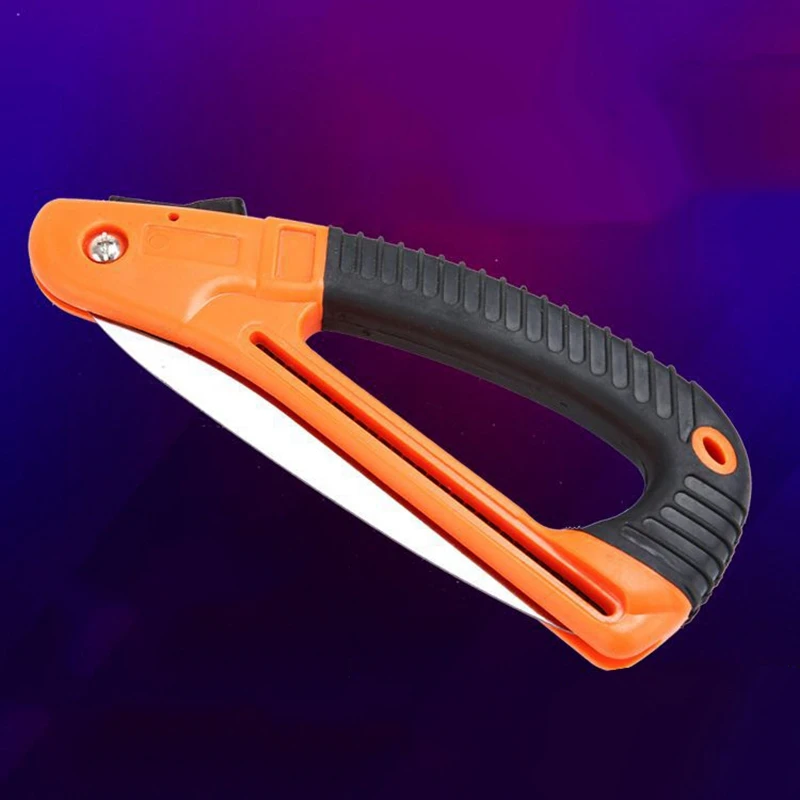 

Folding Portable Precision Ground Tooth Hand Saw Garden Trimmer Woodworking Saw
