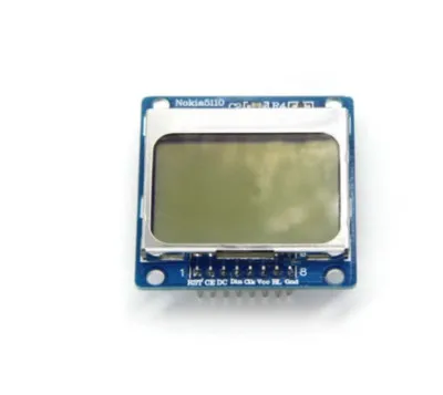 1 шт./лот новый модуль белая подсветка 84*48 84x84 светодиодный адаптер PCB для Nokia 5110 |