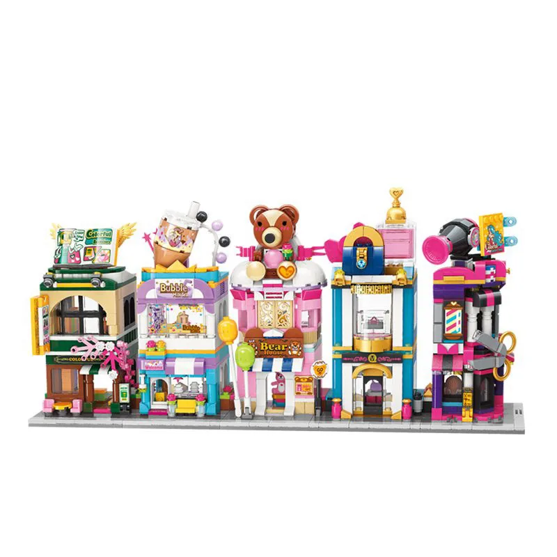 Keeppley ni&ntilde;os bloques Juguetes de bloques de construcci&oacute;n de las ni&ntilde;as regalo C0101 C0102 C0103 C0104 C0105 C0107 C0108 C0109 C0110 C0111 sin caja-3