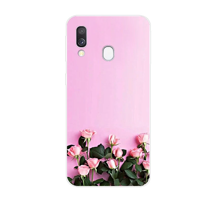 Оранжевый Чехол для samsung A40 Чехол Мягкий силиконовый чехол для телефона для samsung Galaxy A40 A 40 A405 SM-A405F A405F Мультяшные ракушки - Цвет: Оранжевый