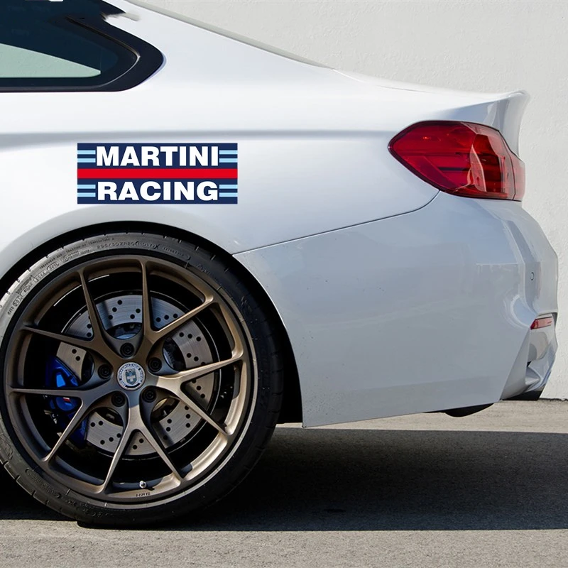

Interesting MARTINI Car Sticker DIY Motorcycle Decoration Helmet Window PVC Decals