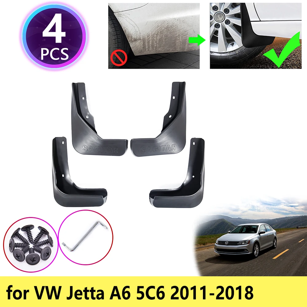 Для Фольксваген Джетта А6 5C6 Mk6 2011 ~ 2018 брызговики крыло Брызговики аксессуары 2012