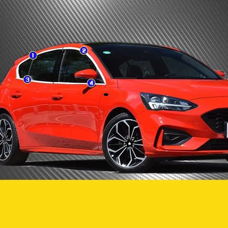 Декоративные модифицированные автомобильные хромированные оконные ручки для