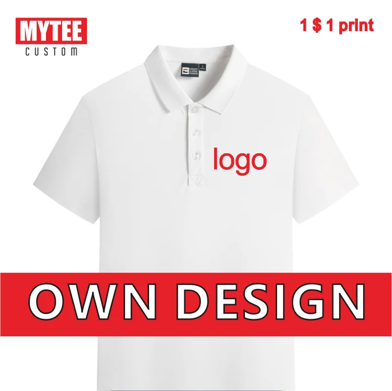 Летняя дешевая мужская рубашка поло MYTEE Повседневная футболка с вышивкой