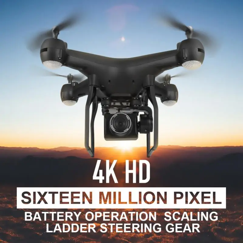 F68 Профессиональный Дрон 4K RC Квадрокоптер 1080P в HD вращающаяся камера WiFi fpv