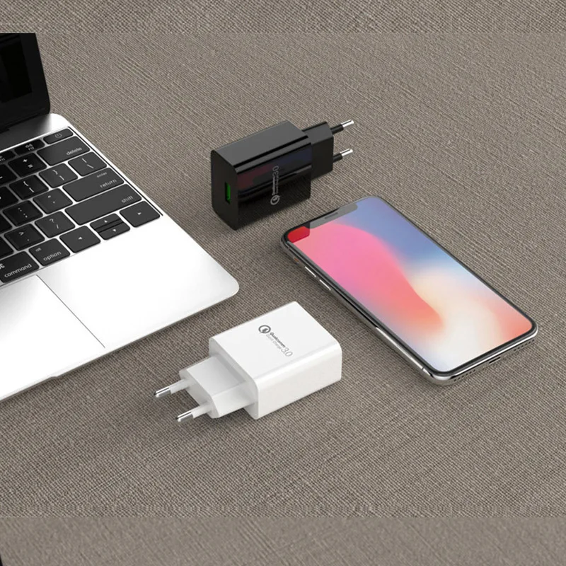 Android Зарядные устройства адаптер телефона для iphone USB type C ЕС вилка Магнитный кабель быстрой зарядки SIKAI QC 3,0 9 В 2A 12 В 1.5A 5 в 3A 4,0