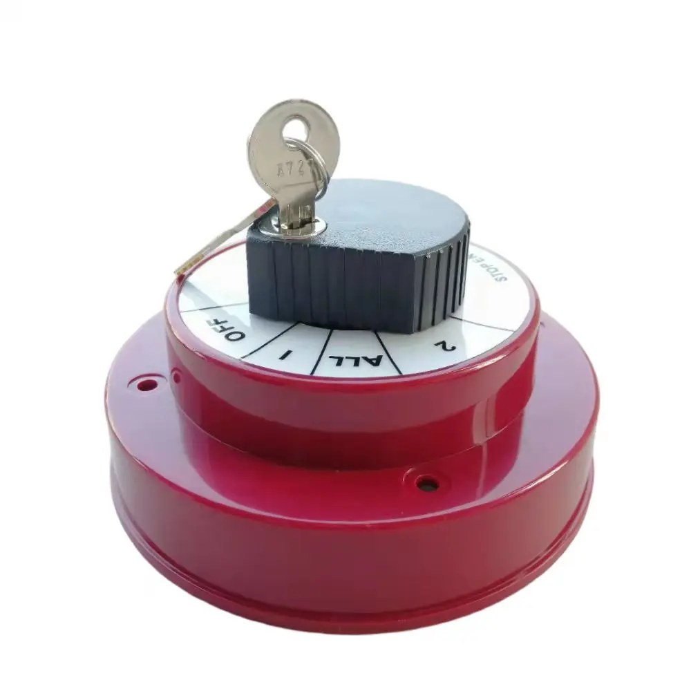 

RV Boat Marine Yacht 4 Position 12V 150-360 Amp Waterproof Ignition Protected Dual Battery Isolator Switch