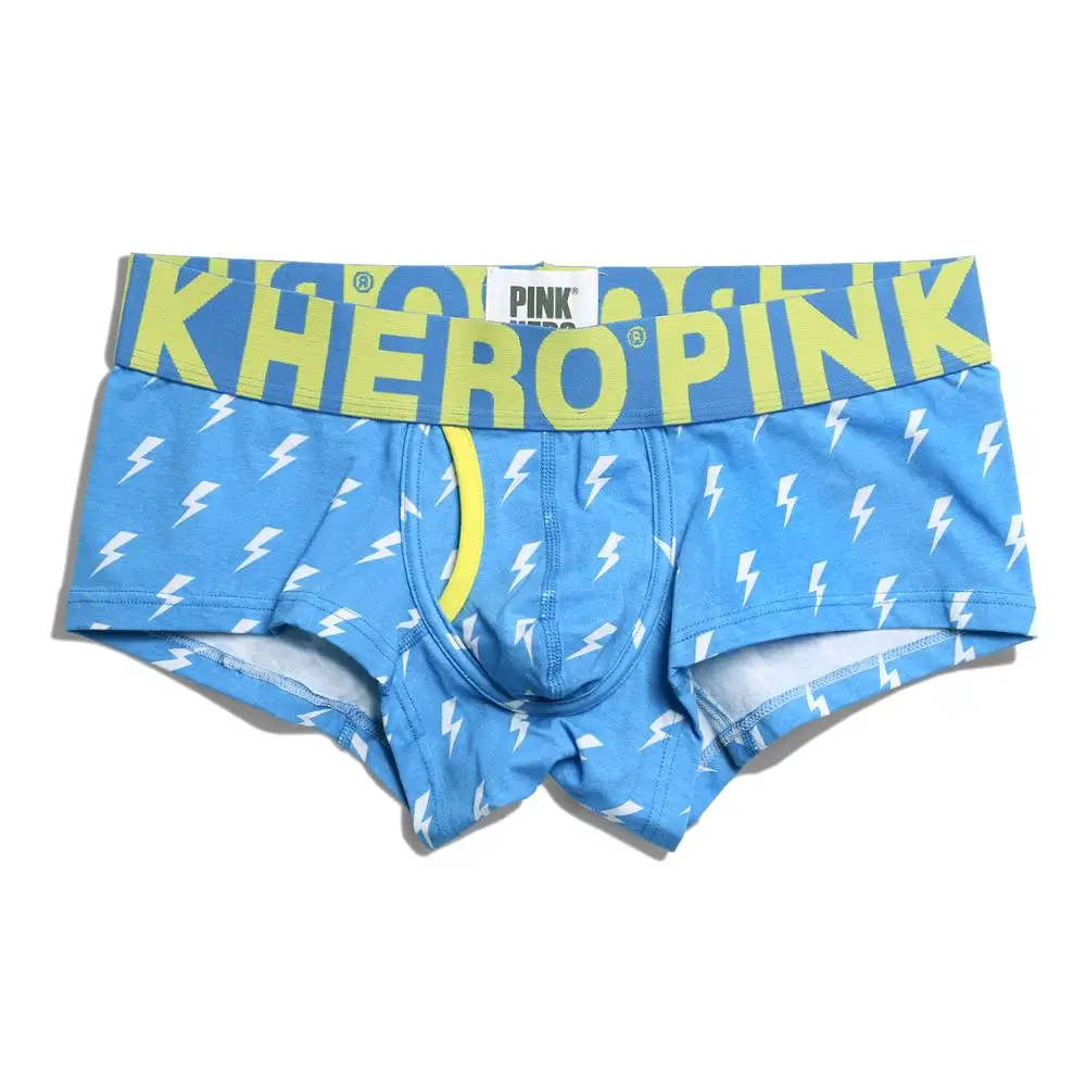 5 шт. Pink Heroes модное нижнее белье из хлопка, Для мужчин шорты-боксеры высокого качества Для мужчин трусы нижнее белье удобные так здорово