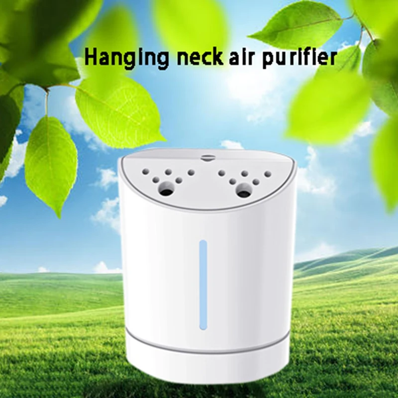 

Mini Personal Purifier, Portable Neck Suspension Negative Ion Generator, Suitable for Children and Adults Outdoor Sports