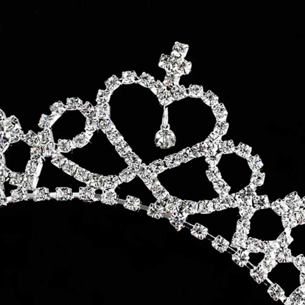 1 шт. детская свадебная тиара В Форме Бриллианта|Аксессуары для волос девочек| |