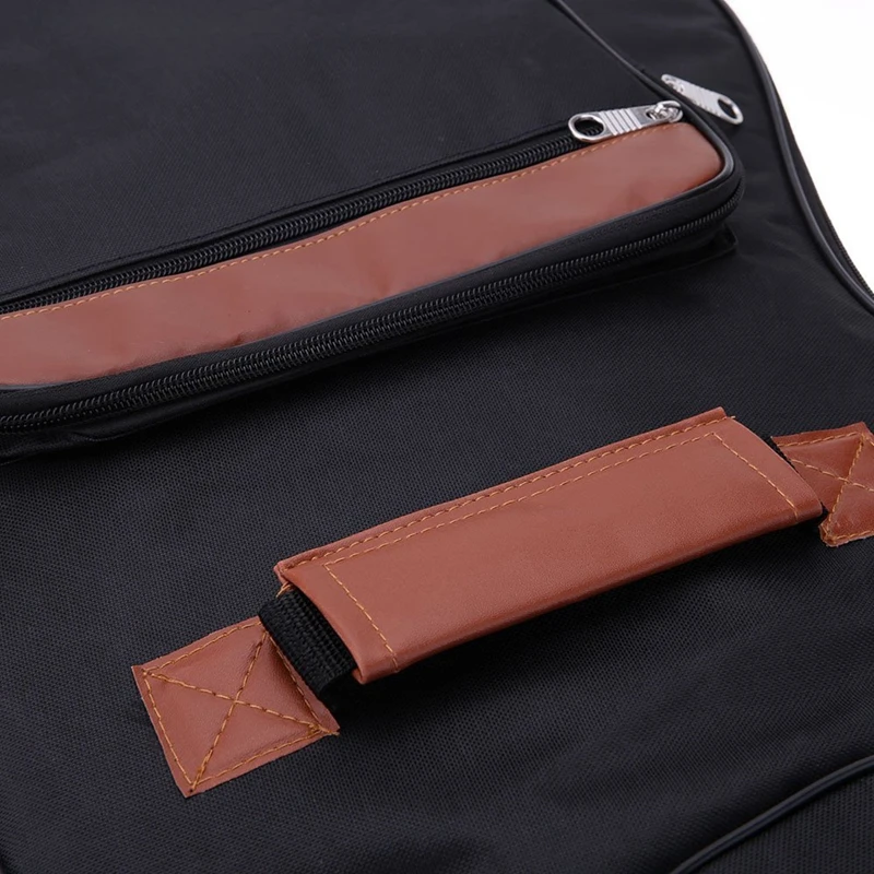 41 дюймов гитары рюкзак плечевой ремень карманы 8 мм с хлопковой подкладкой кофра