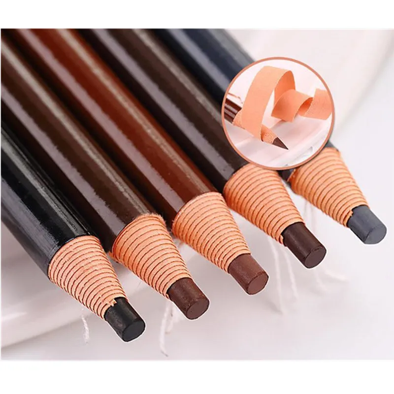 

1PC Eyebrow Tattoo Liner Pencil Tint Microblading Waterproof Drawing Eyebrow Enhancer Peel Off Pen Longlasting Eye Makeup Tools