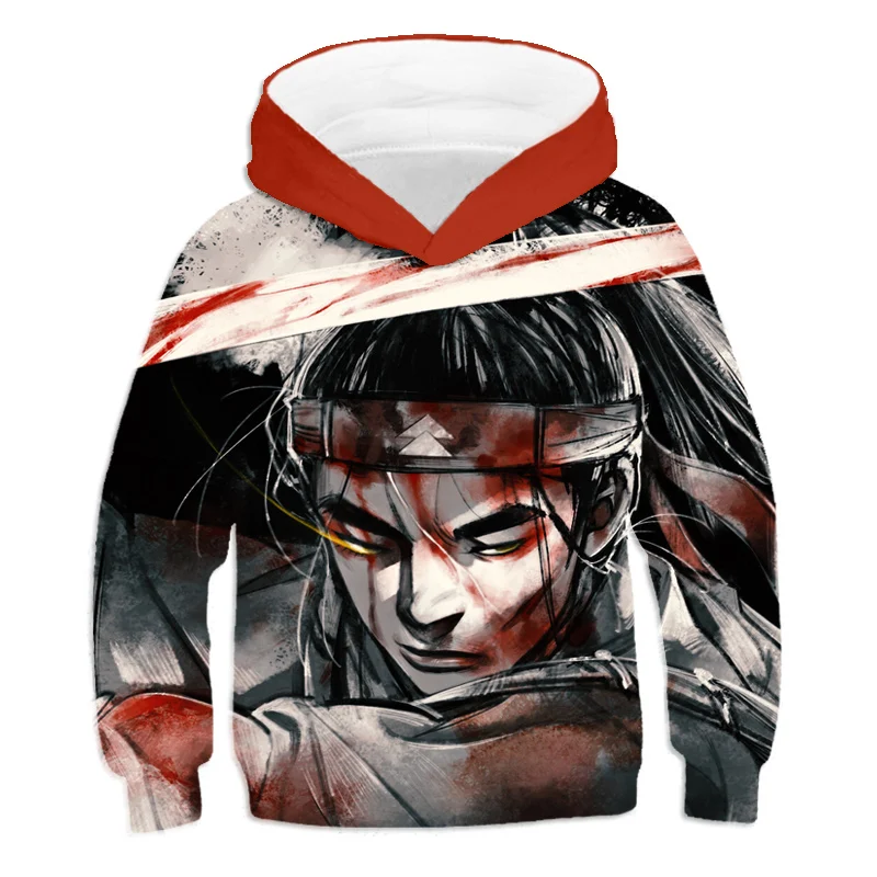 

New Children's Clothes Ghost of Tsushima Hoodies fashion kids Hoodies Autumn and winter children's hoodies Casual Boys Pullover