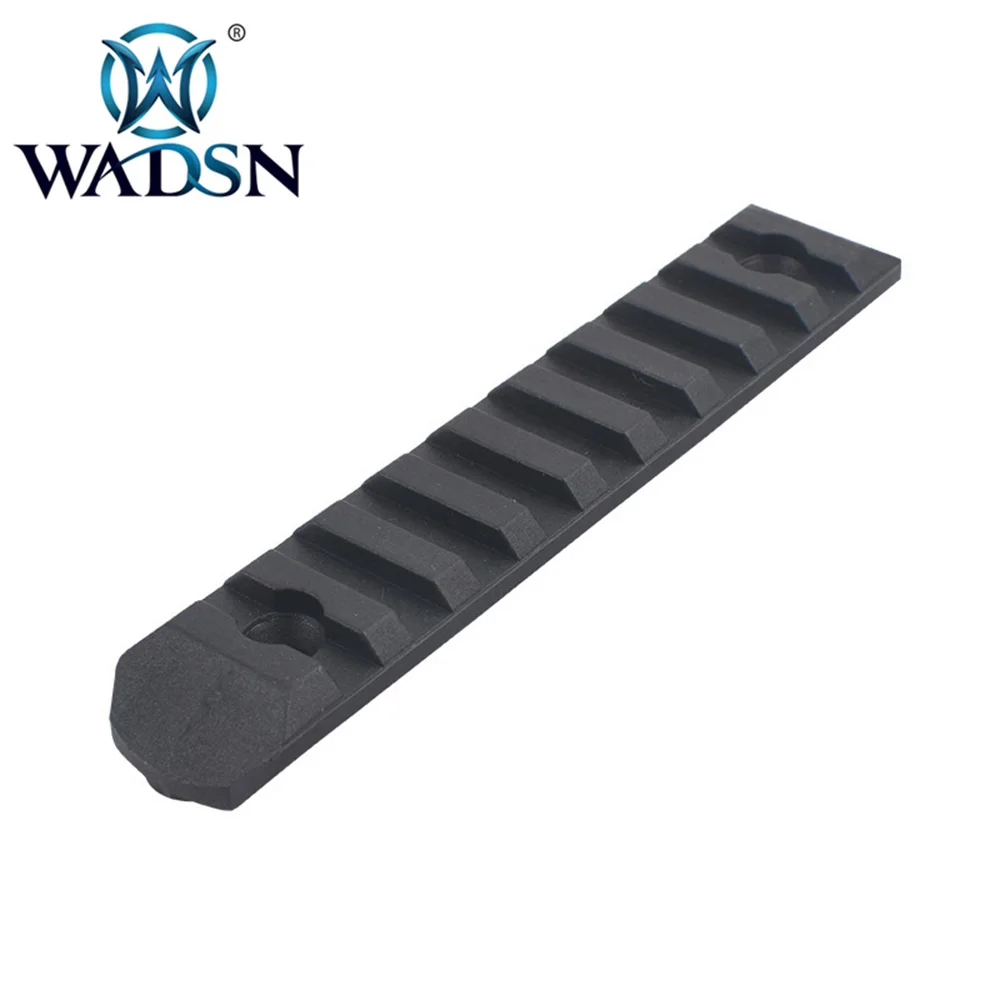 WADSN страйкбол KeyMod M-LOK полимерная направляющая набор (6 шт.) MLOK Softair Handguard Tactical Rails Cover