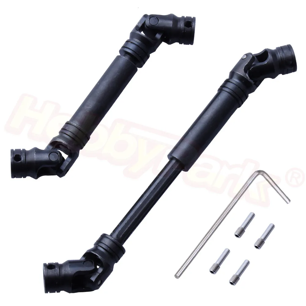 

Стальной приводной вал CVD 90-125 мм для 1/10 RC Crawler Traxxas TRX-4 Axial SCX10, детали для обновления, замена хоп-Ups, 2 шт.