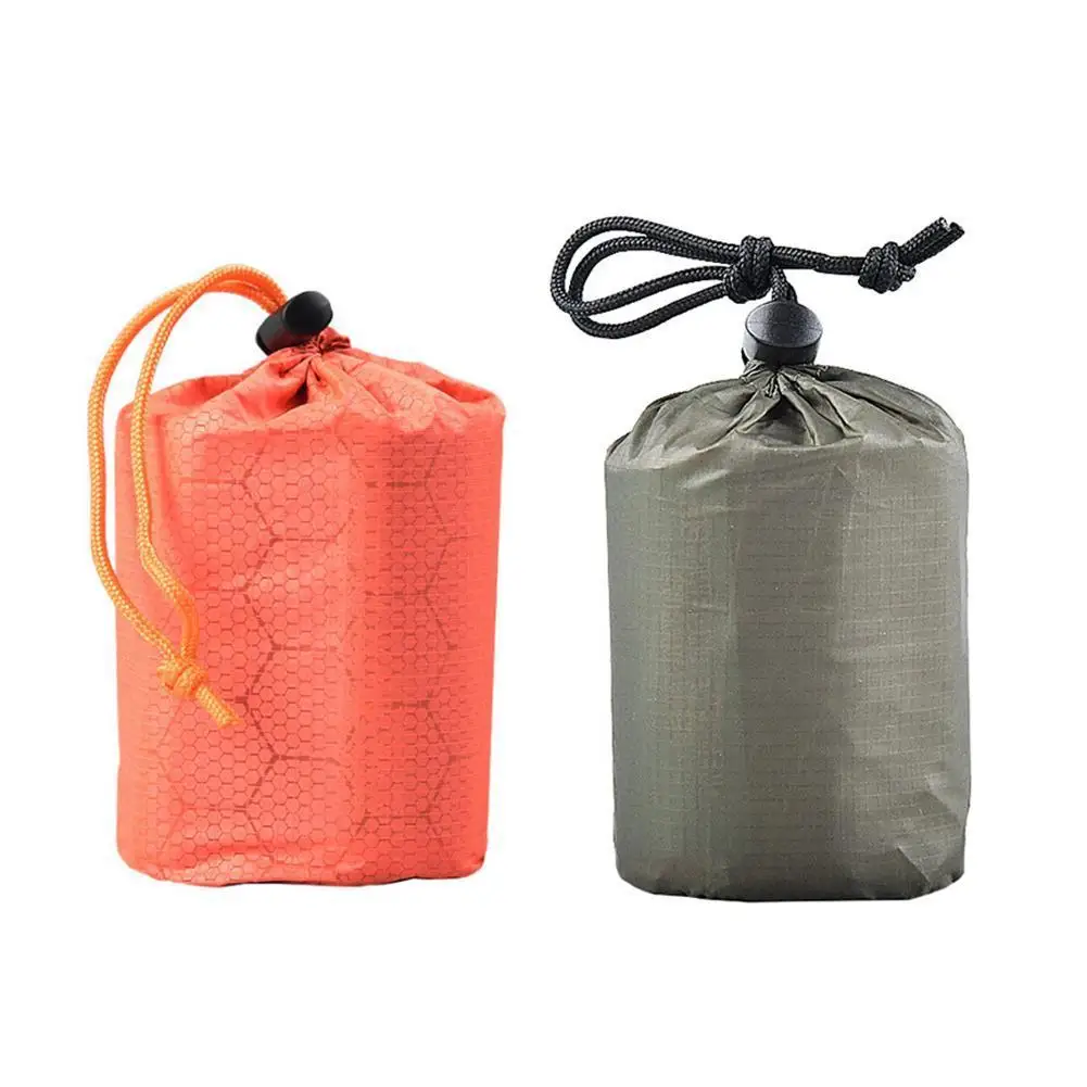 

Emergency Survival Sleeping Bag, Outdoor Camping Sleeping Bag with Storage Bag 2 COLORS