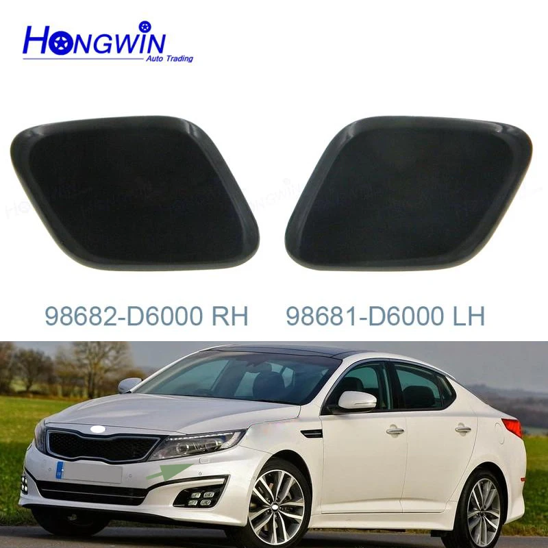 

For Kia Optima K5 2015 2016 2017 2018 Front Headlight Washer Nozzle Spray Jet Cleaning Actuator Pump Cover Cap 98681-D6000