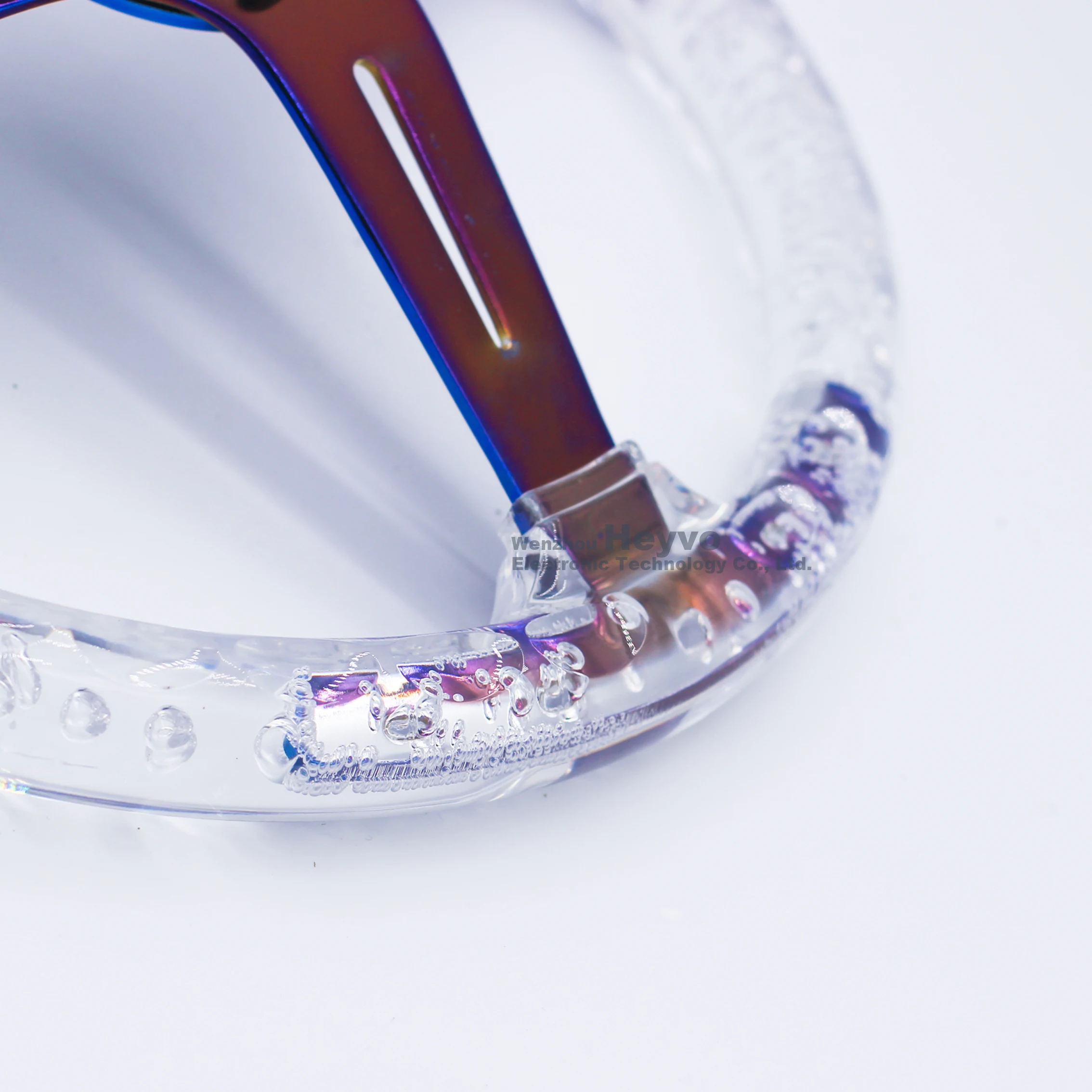 Спортивное Рулевое колесо 14 дюймов 335 мм прозрачное гоночное рулевое акриловое