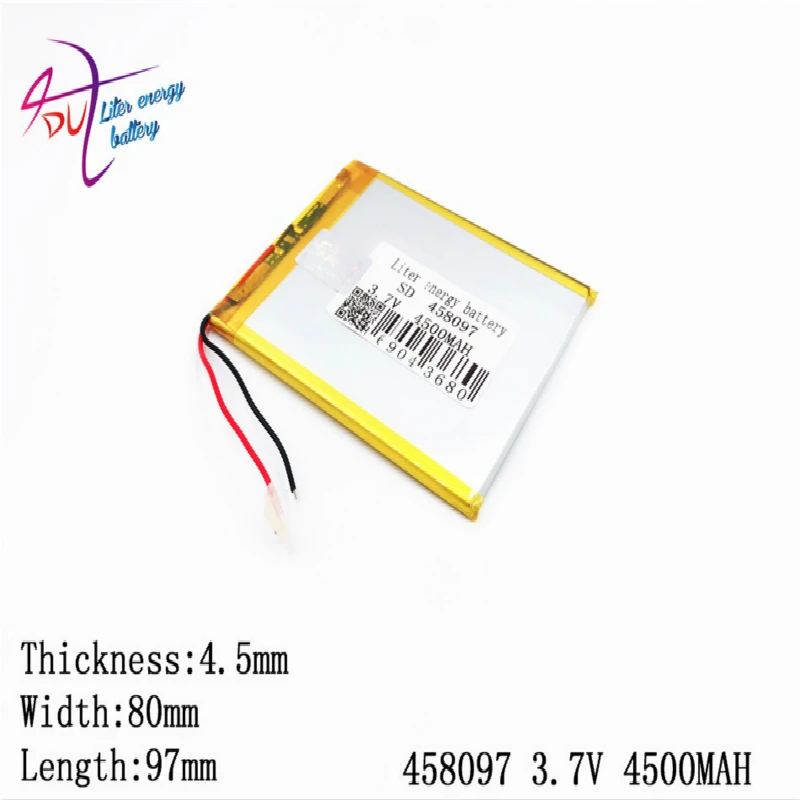 

458097 tablet battery 458095 3.7V 4500MAH 4580100 battery for tablet PC