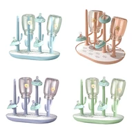 4 color baby feeding bottle drain rack nipple feeding cup holder storage drying rack bottle cleaning and drying machine