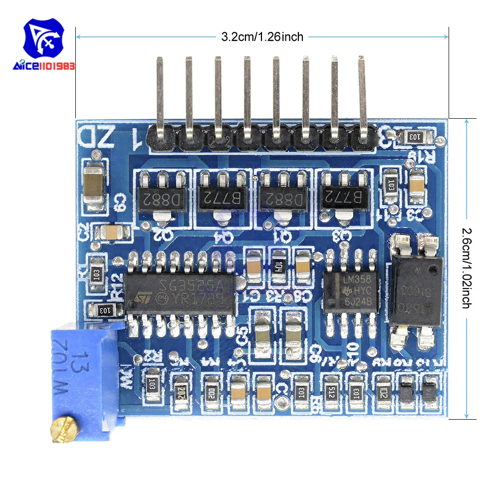 Инверторная плата diymore SG3525 LM358
