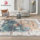 Персидские ковры в этническом стиле с рисунком Bubble Kiss для гостиной коврик с цветочным рисунком для спальни, Декоративный Напольный дверной коврик, противоскользящий ковер