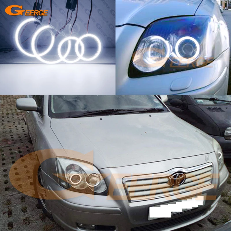 Для Toyota Avensis T25 2003 2004 2005 предлицевая сторона отличный Дневной светильник ультра