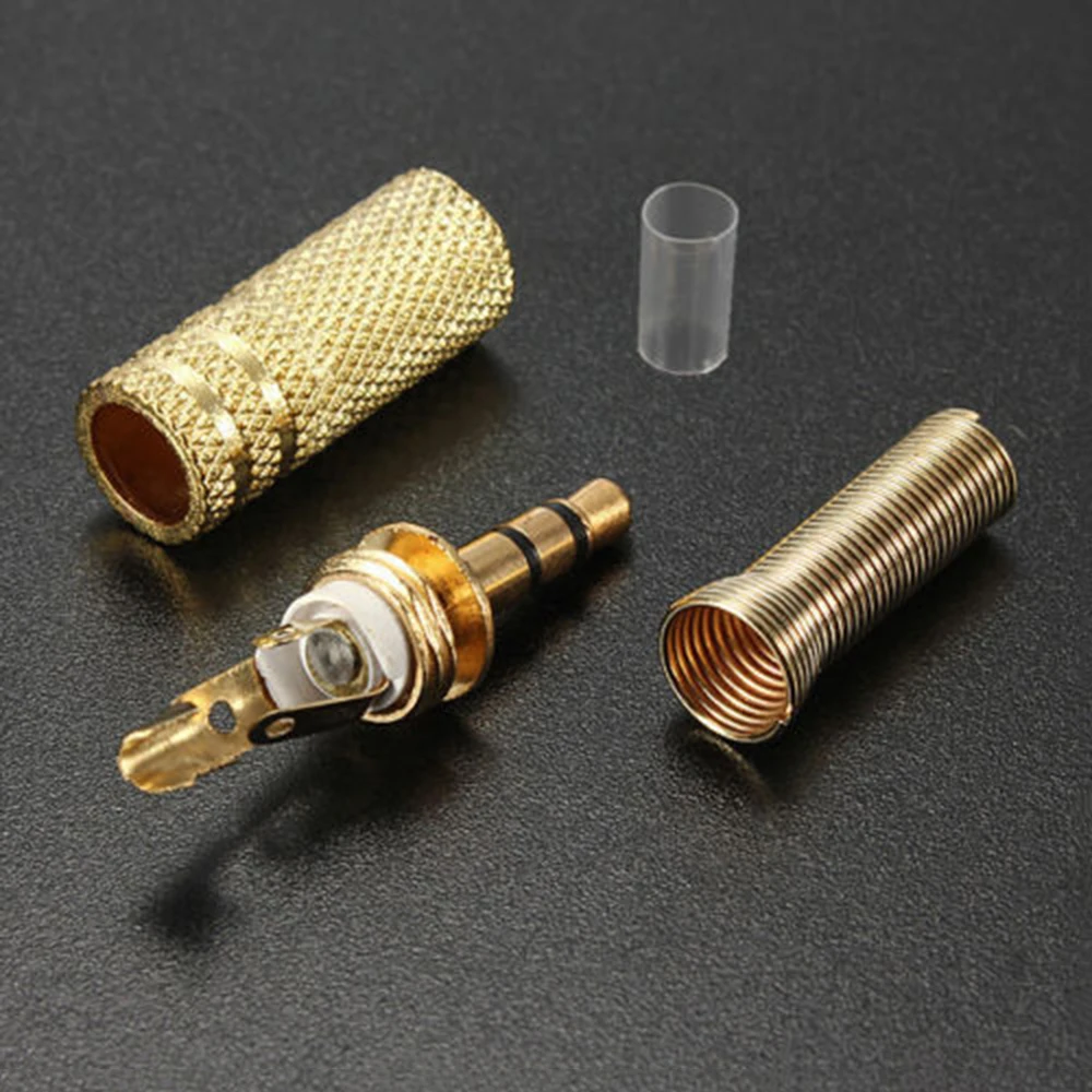 1 шт. металлическая паяльная Крышка для наушников 3 полюса 5 мм|Кабели VGA| |