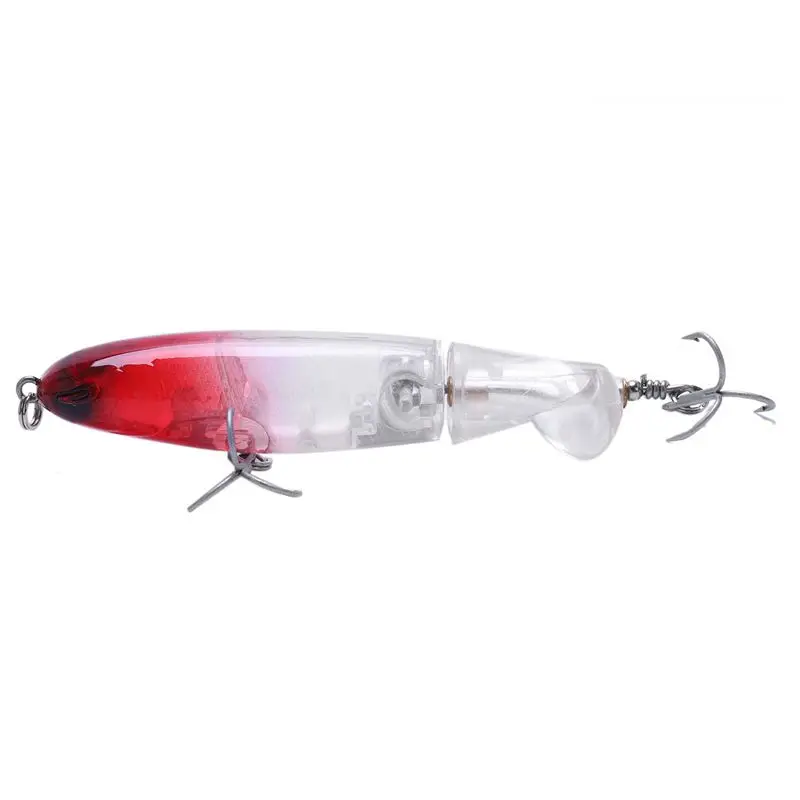 1 шт. Whopper Plopper рыболовная приманка 13 г 90 мм Topwater вращающийся хвост VMC Крючки бас