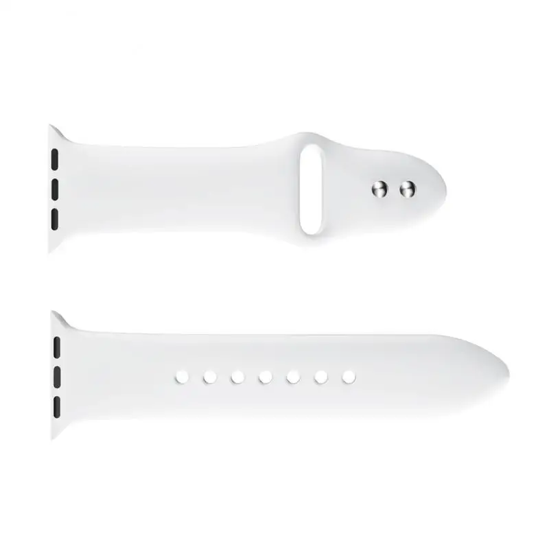 

High quality Silicon Sport Band for iWatch Replacement Watch Strap for Apple Watch Series 4 3 2 1 38mm 42mm 40mm 44mm