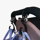 Сумка-Органайзер для детской коляски, поворот на вешалка для детской одежды градусов, крючки для прогулочных колясок