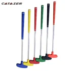 Гарантия качества, размер на заказ, мини-Клюшки для гольфа, клюшки для гольфа со стальным стержнем, резиновая головка и захват