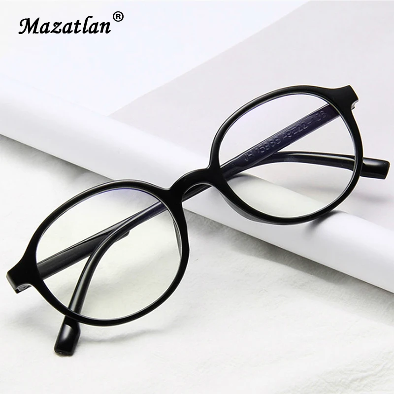 Новые круглые очки оправа для мужчин и женщин ретро модные прозрачный объектив