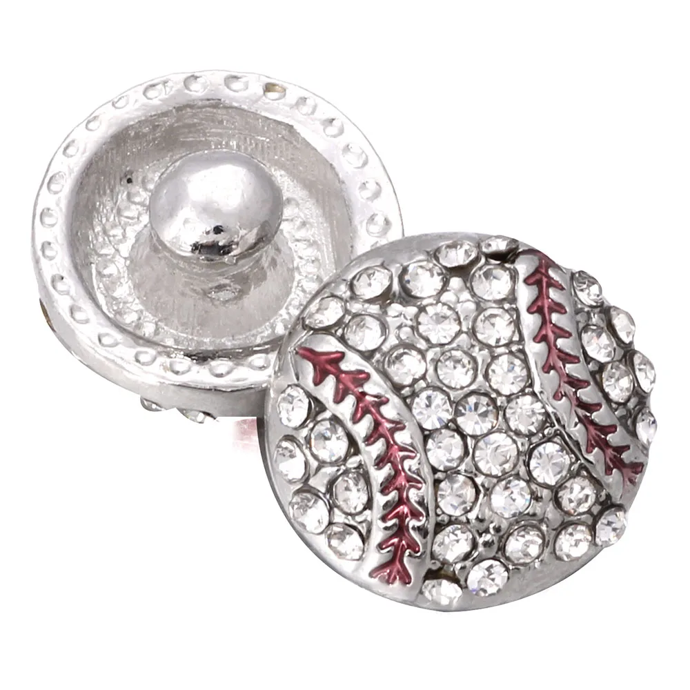 10 шт./лот мини хрустальный футбольный крест Taiji застежка-Кнопка ювелирные изделия