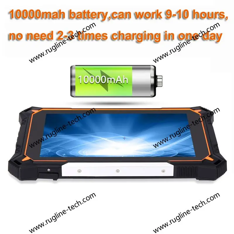 IP68 прочный планшет Android 10 8-ядерный высокопроизводительный КПК 6G RAM 128G ROM NFC |