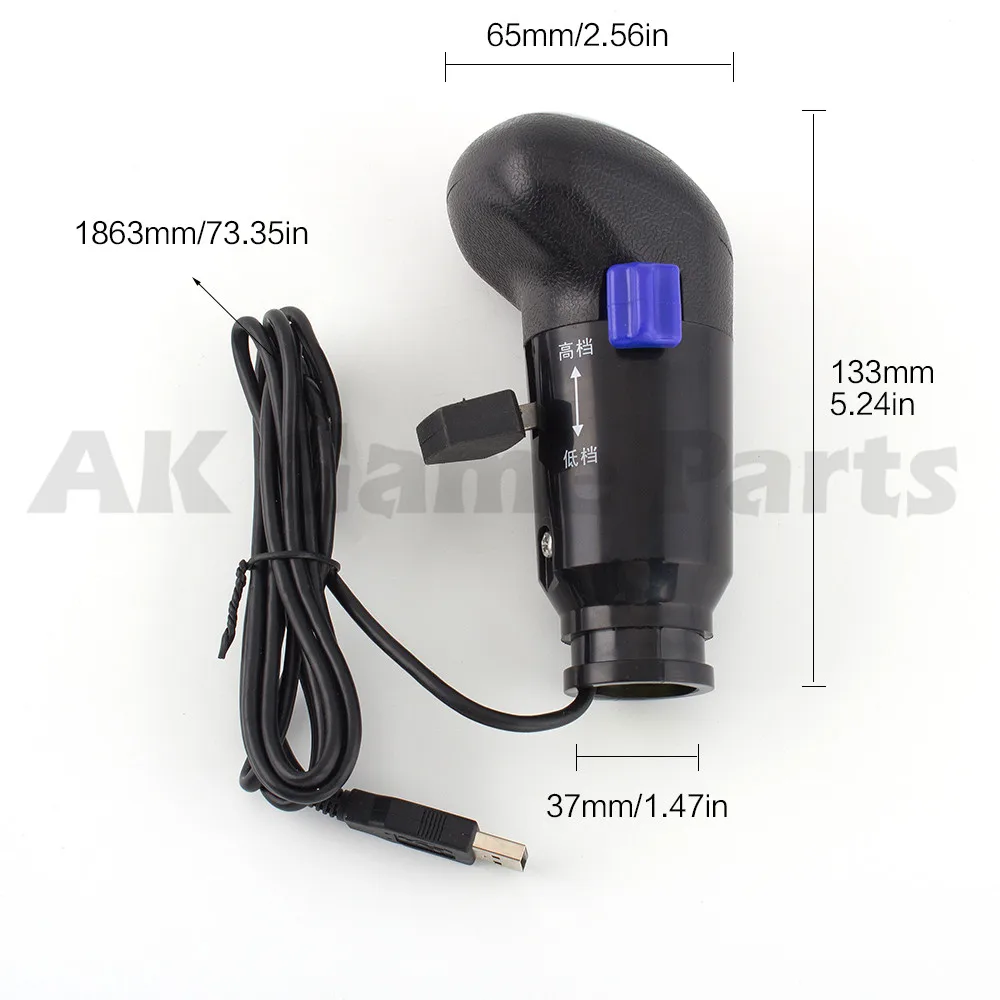 USB ручка переключения передач для ПК Logitech G25 G27 G29 G920 игр ETS2 и ATS симулятор высокой