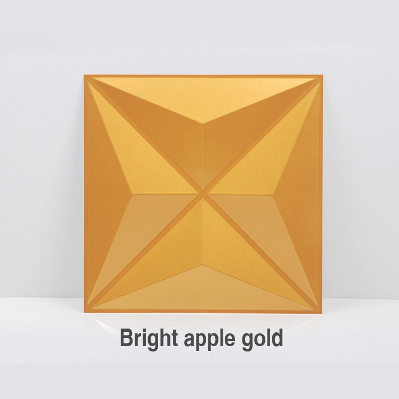 30x30 см 3D Художественная настенная панель стена бриллиант блестящая Звезда резьба