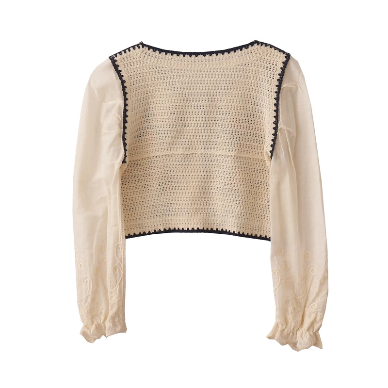 

Embroidery Knitted Sweater Cardigan Korean Style Autumn Knitting Cardigans Sweet Vintage V Neck Long Sleeve Knitwear Outwear