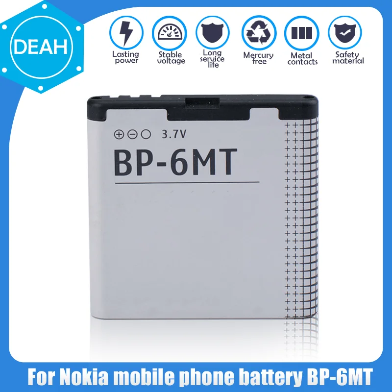 Аккумуляторная батарея для Nokia 6720C E51 E51i N78 5610 6110 N82(8G) N81 6720 Li-Po 1 шт. - купить по